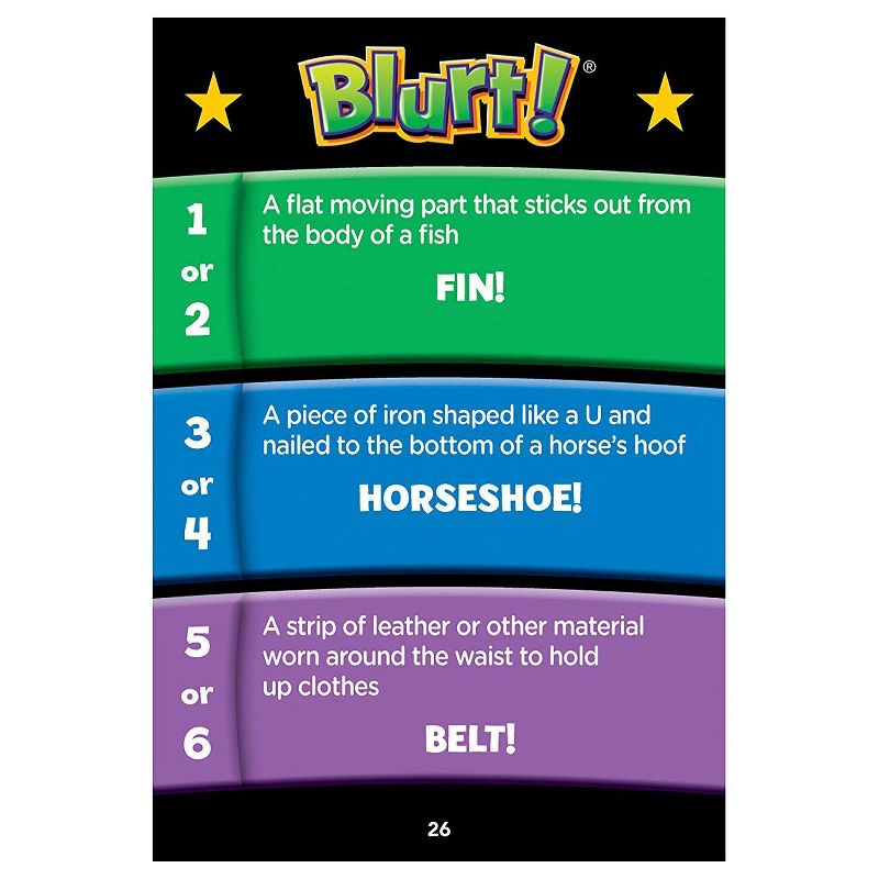 Educational Insights Blurt! Game