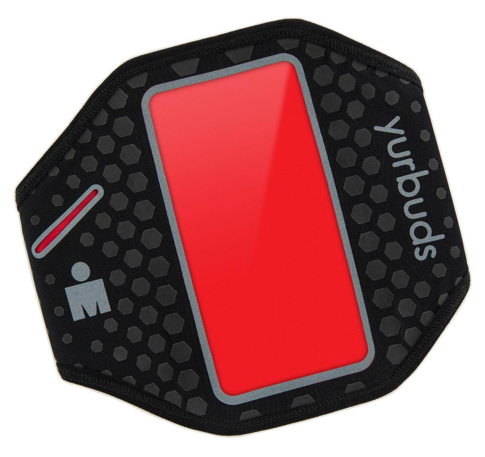 Yurbuds by JBL Ergosport Reflective Armband for iPhone 5 / 5S - Black / Red