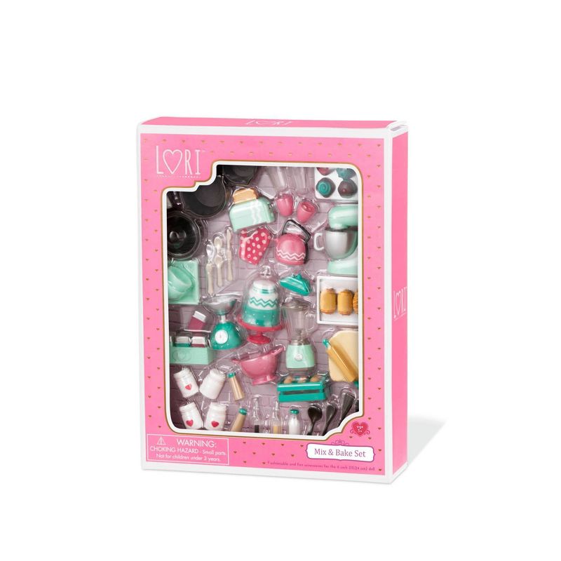Lori - Baking Set for 6" Mini Dolls - Mix & Bake