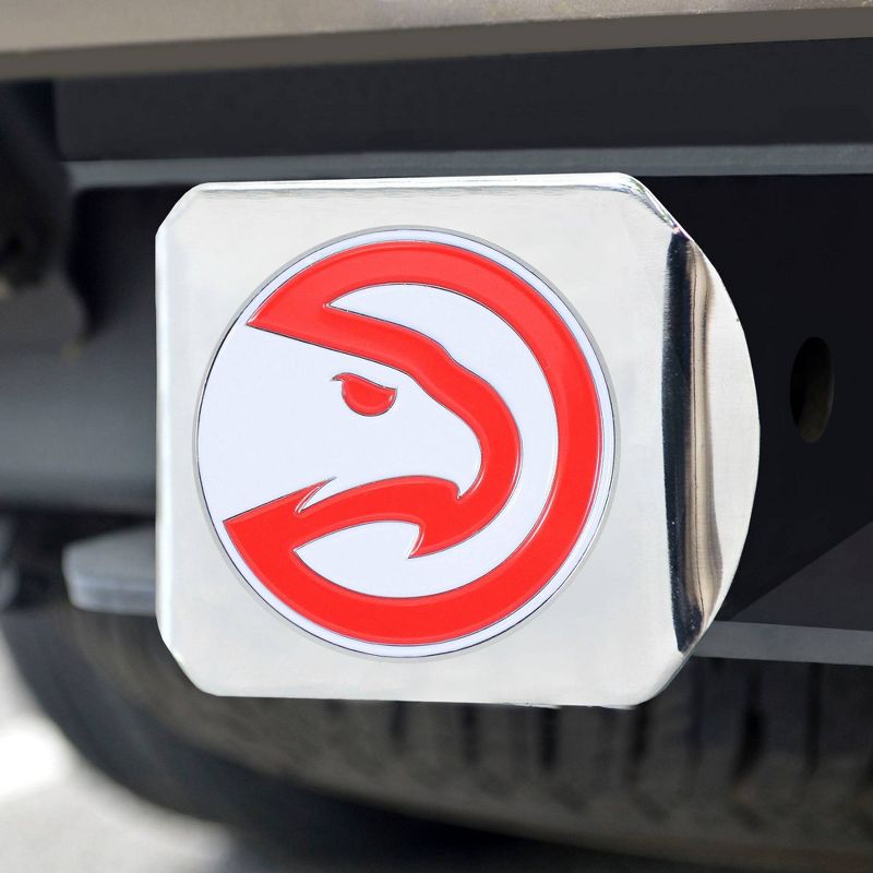 NBA Atlanta Hawks Metal Emblem Hitch Cover