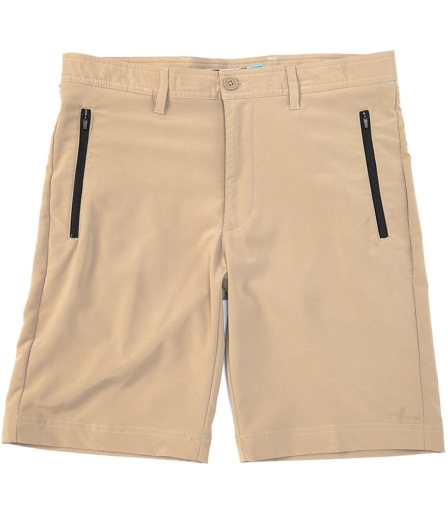 Redsand Elastic Waist Colorblock 20#double; Outseam Volley Shorts