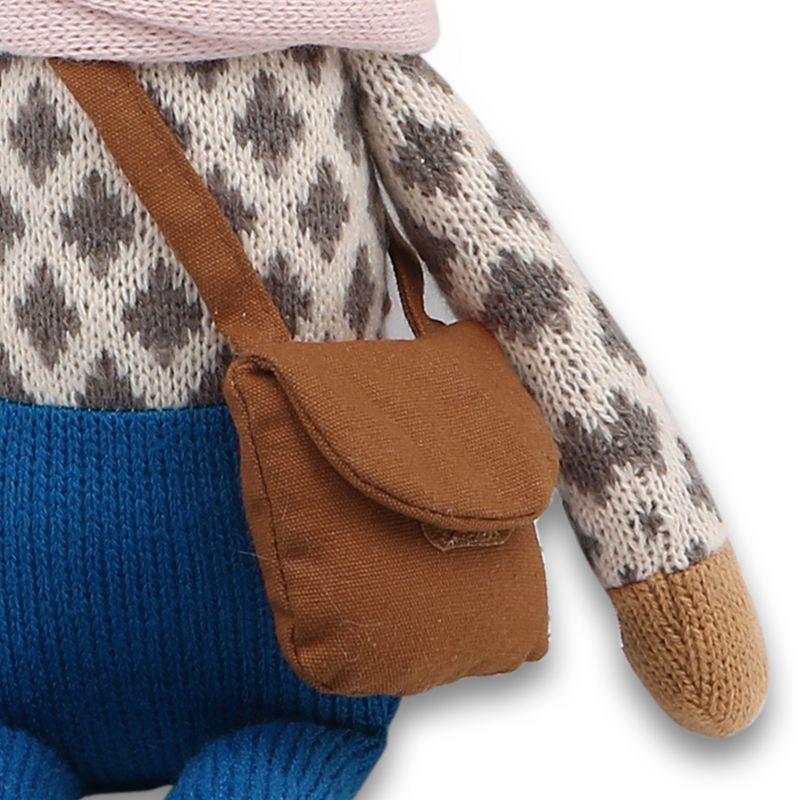 The Peanutshell Charlie the Bear Knit Plush