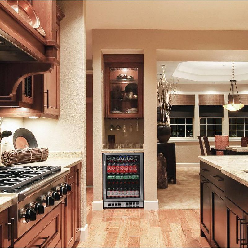 NewAir 177 Can Beverage Cooler - Stainless Steel ABR-1770