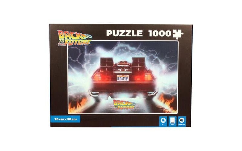SD Toys Back To The Future Delorean Out A Time 1000 Piece Jigsaw Puzzle