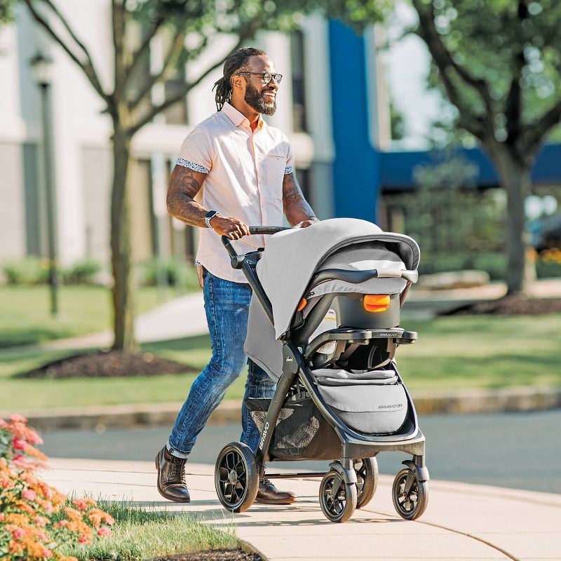 Cybex Eezy S+2 Travel System with Aton 2 Infant Car Seat - Deep Black