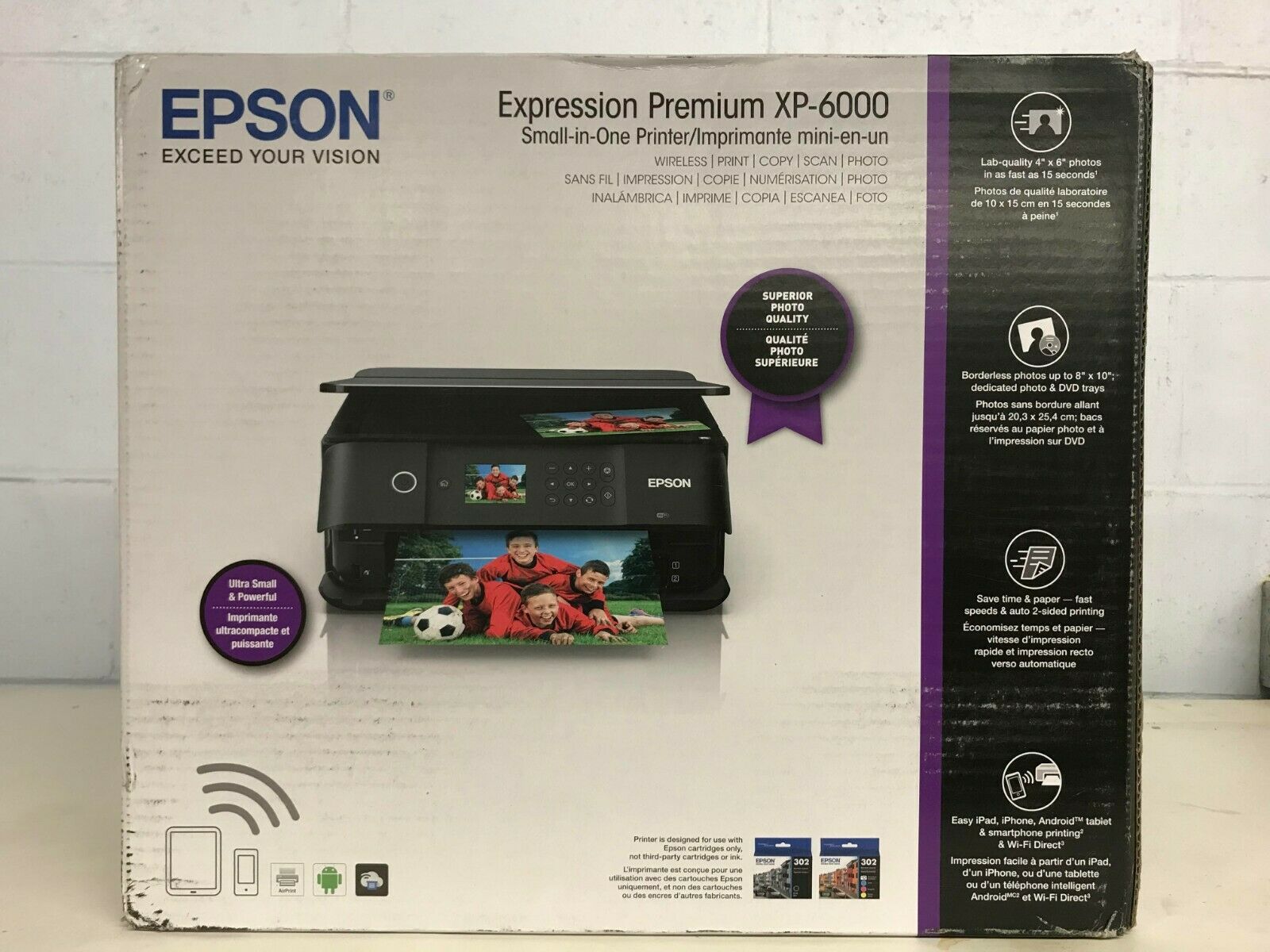 Epson Expression Xp-6000 Mfp Multifunction Color Inkjet Printer