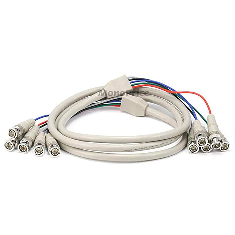 5BNC RGB to 5BNC RGB Video Cable
