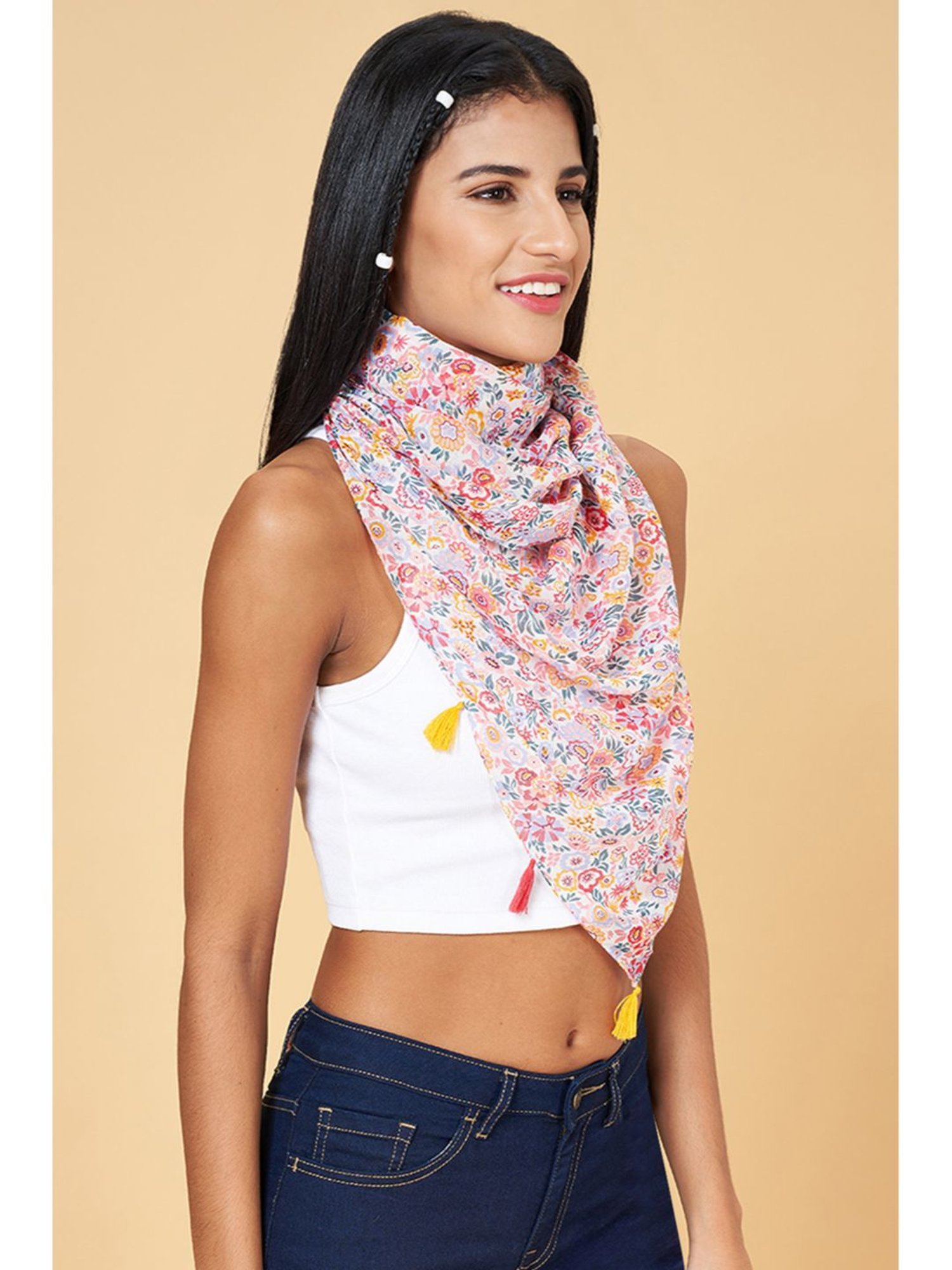 Honey by Pantaloons Multicolor Printed Scarf