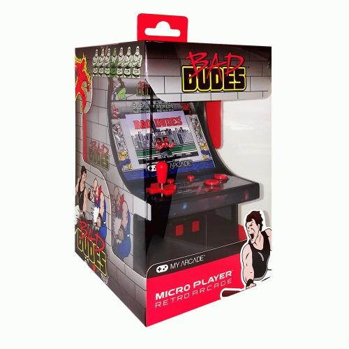 MY ARCADE Bad Dudes Collectible Retro Micro Arcade Machine Portable Handheld Video Game Licensed by Data East