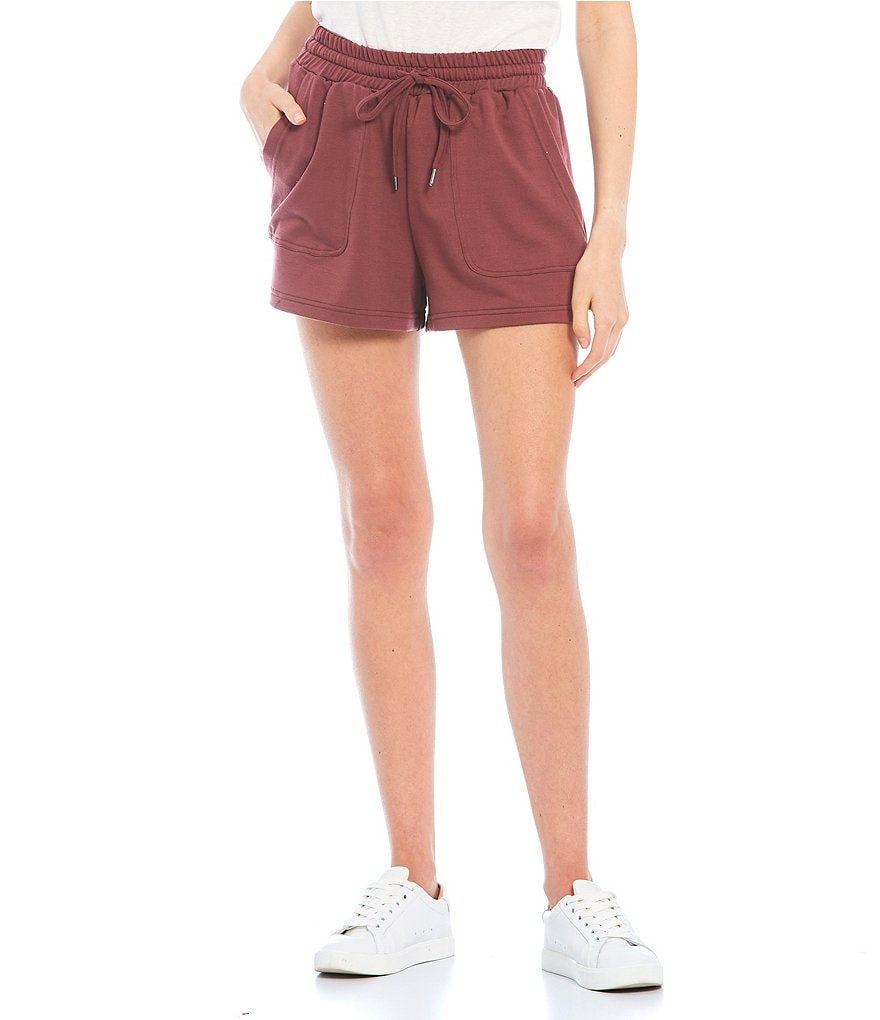 Coco + Jaimeson Smocked Waist French Terry Shorts