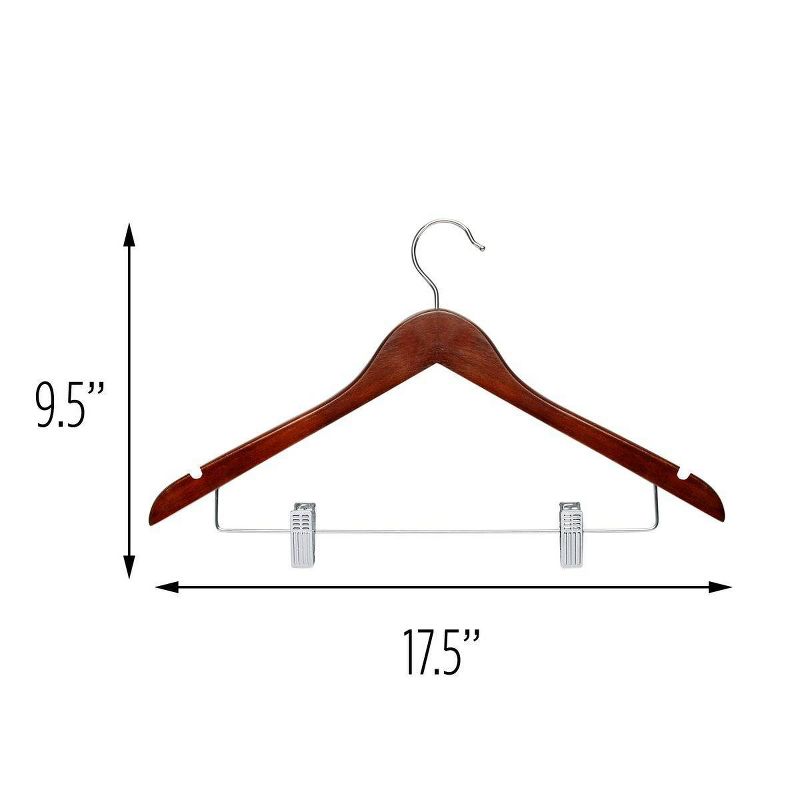 StorageWorks (Set of 2) 3-Shelf Hanging Closet Organizers Gray