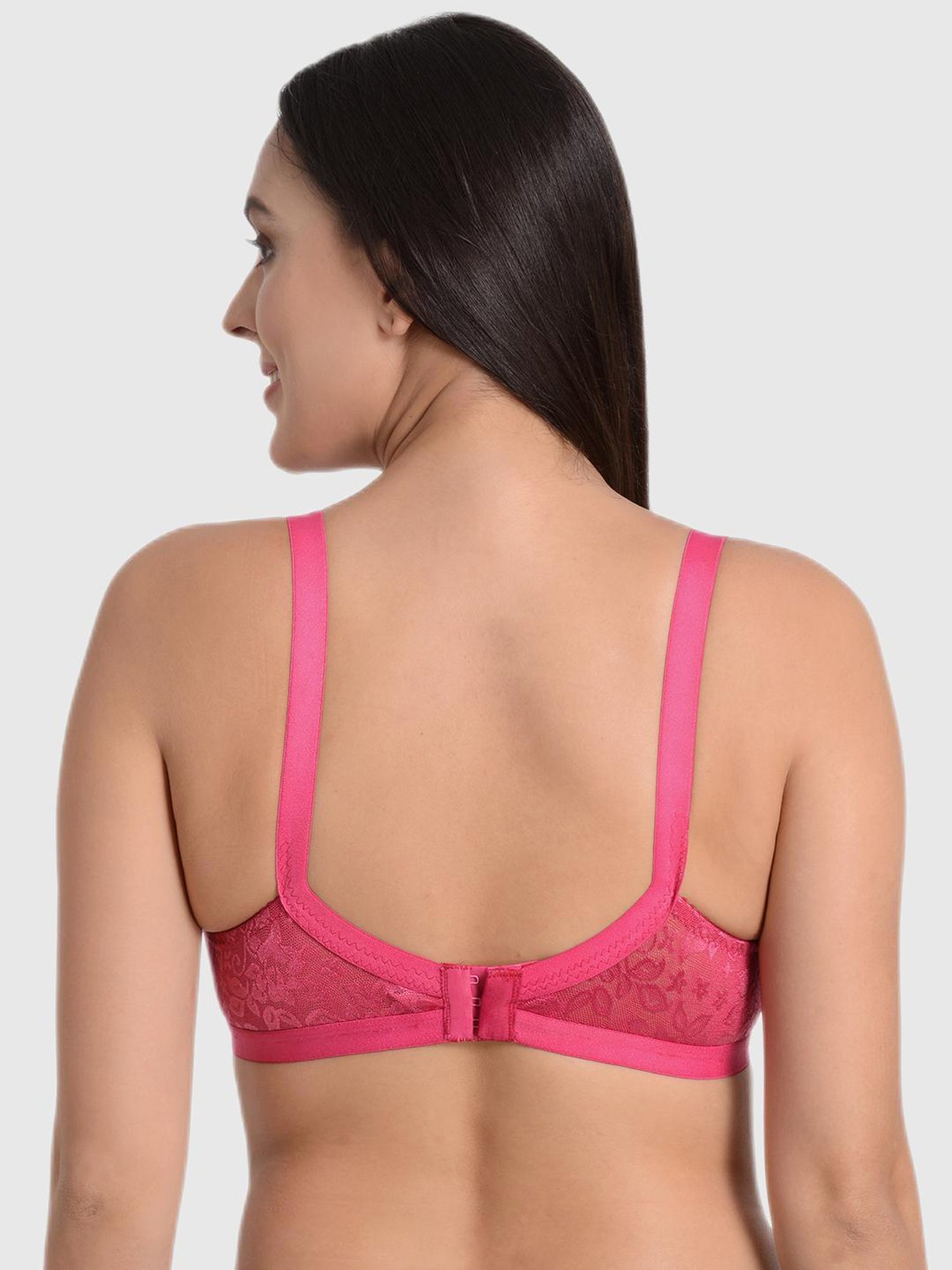 Mod & Shy Multi Lace Print Bra Set