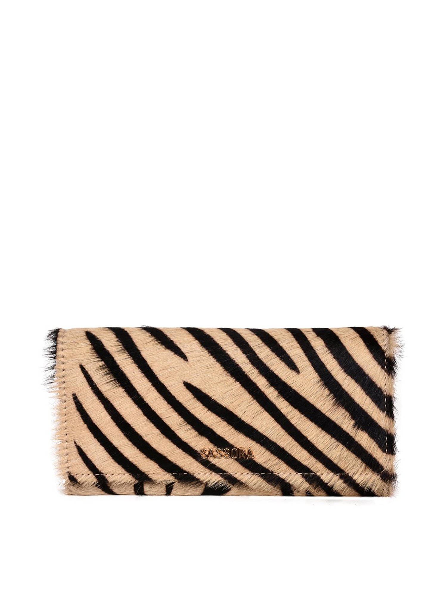 SASSORA Yellow Printed Rfid Wallet for Women