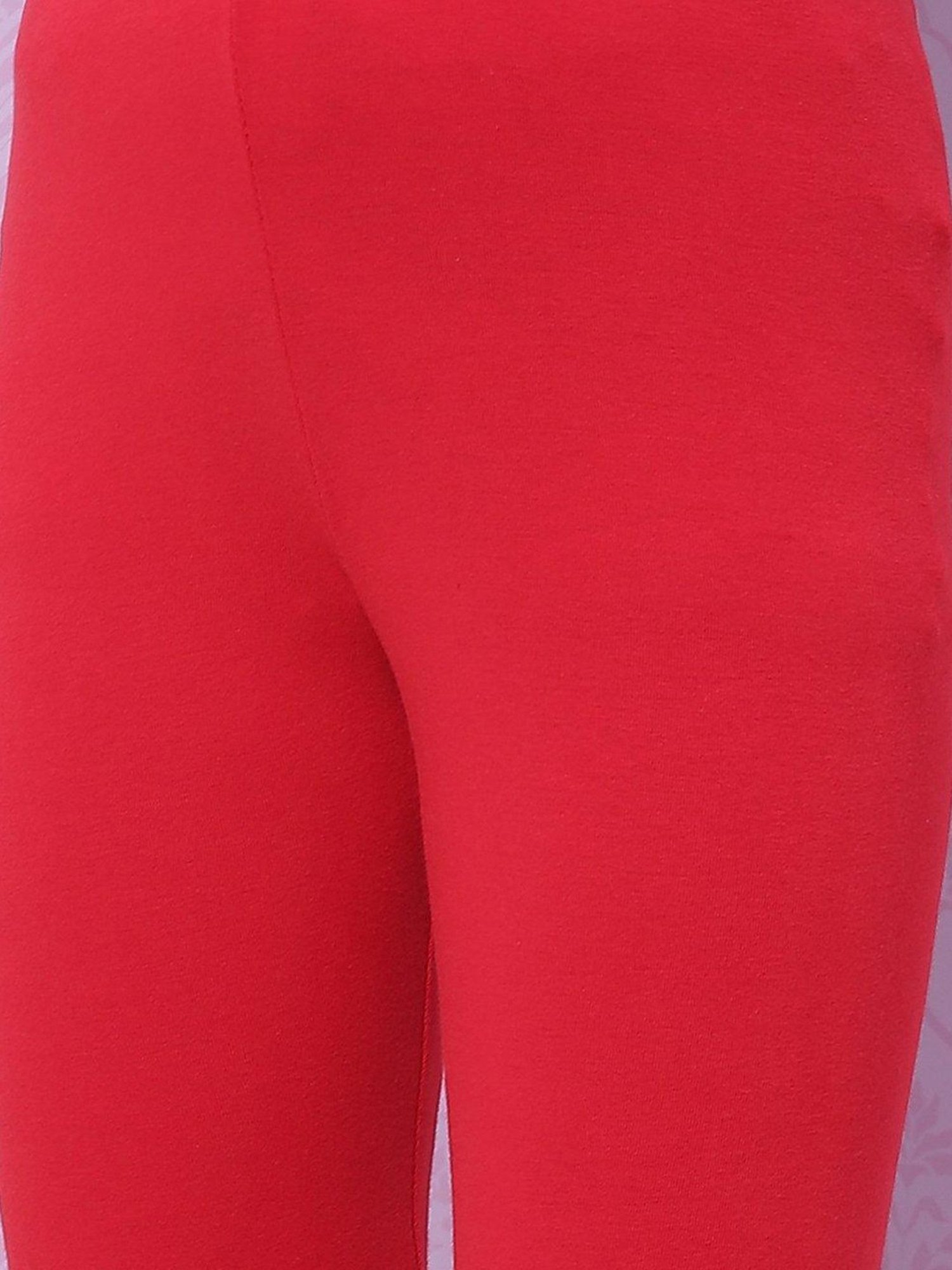 Biba Kids Red & Gold Cotton Printed Full Sleeves Kurta Set