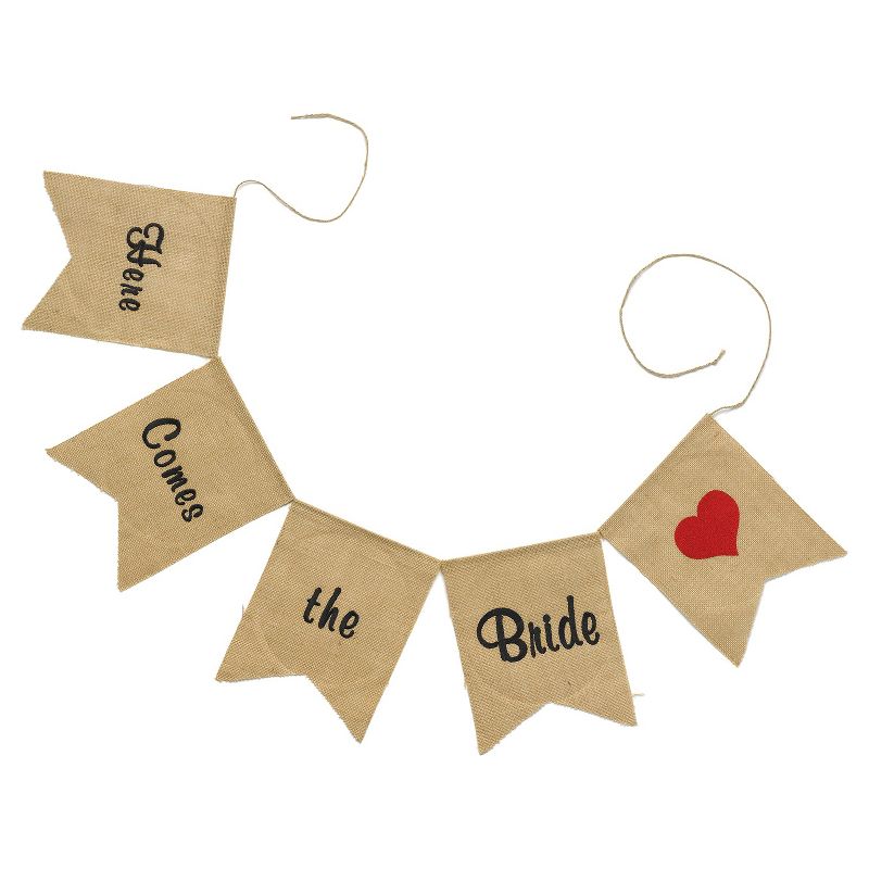 "Here Comes The Bride" Wedding Party Decoration