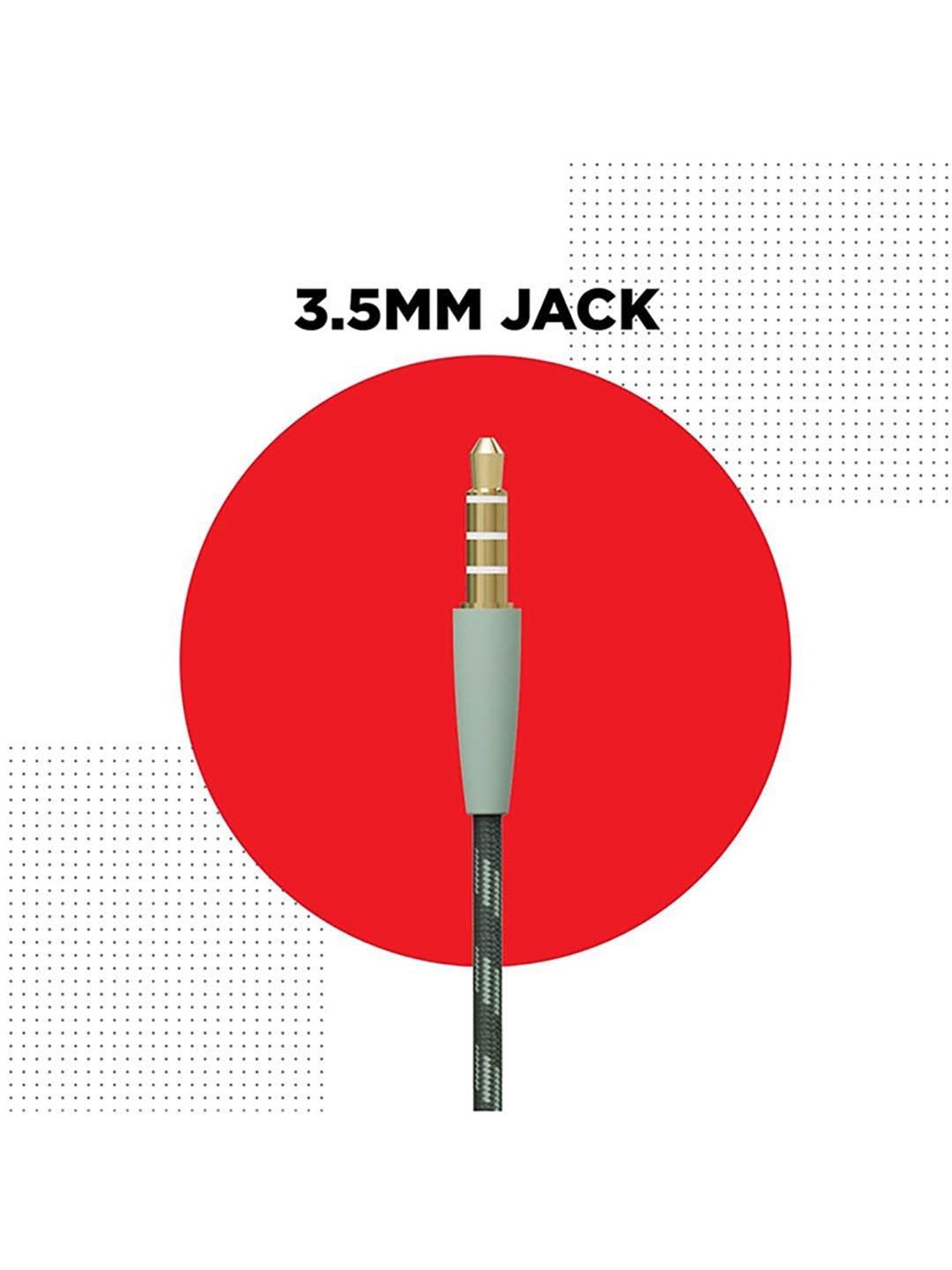 boAt bassheads 105 Wired in Ear Earphones with Mic (Green)