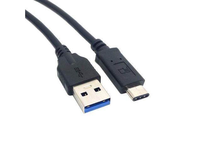 USB 3.0 Type-A Male to USB Type-C USB-C Male Data and Power Charge Cable Black 1m 3ft