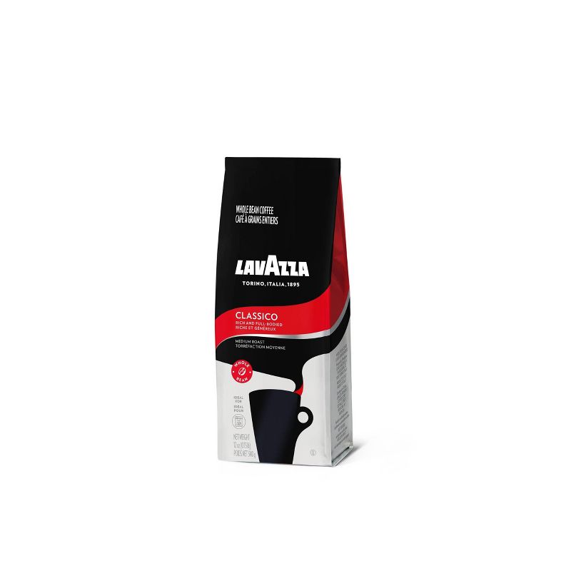 Lavazza Classico Whole Bean Medium Roast Coffee - 12oz