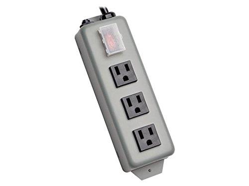 Tripp Lite 3 Outlet Waber Industrial Power Strip, 6ft Cord with 5-15P Plug (3SP)