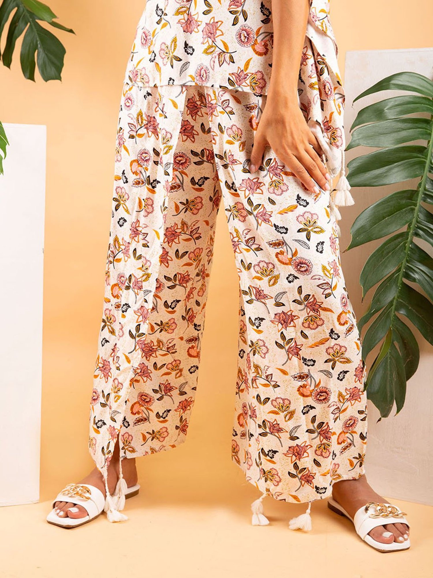 Dusk Attire Multicolor Melora Poncho Set