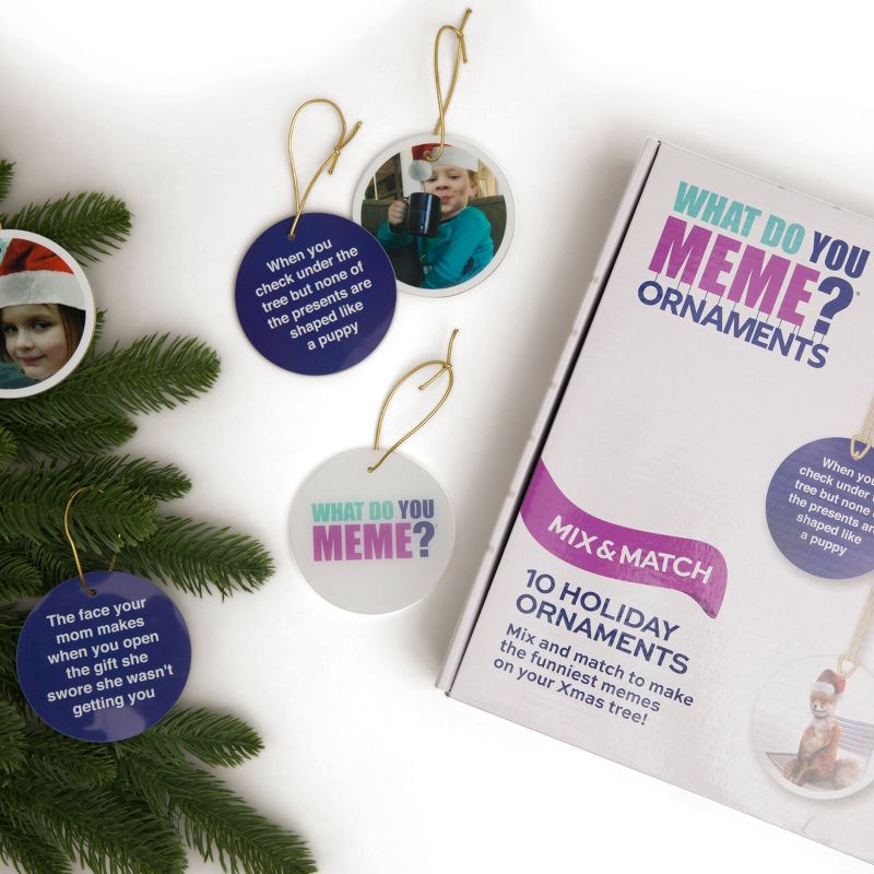 What Do You Meme? Game Ornaments