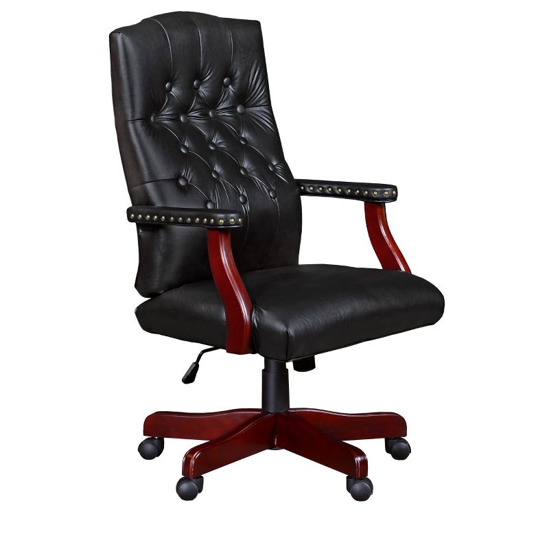 Ivy League Swivel Chair Black - Regency