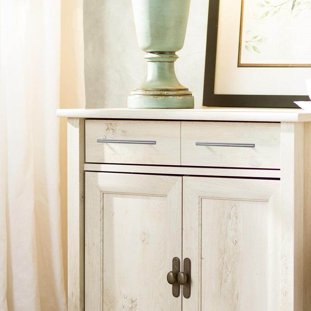 10Pcs 8" T Bar Brushed Stainless Steel Kitchen Cabinet Door Handles 5" Hole Center Drawer Pulls