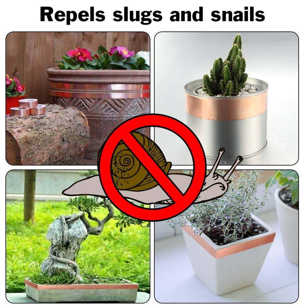 16 Feet of 2 Inch Wide Copper Foil Tape with Adhesive - Conductive on Both Sides for EMI Shielding, Electrical Repairs, Engineering Projects, Arts & Crafts, or Stained Glass