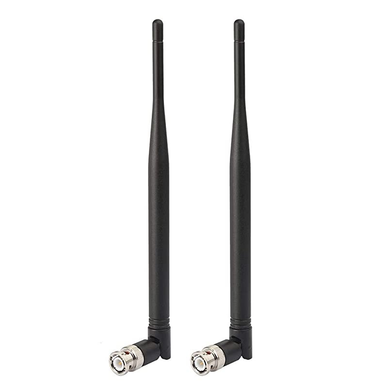 Wireless Microphone Receiver Antenna UHF 400MHz-960MHz BNC Male Antenna (2-Pack) for Wireless Microphone System Receiver Remote Digital Audio Mic Receiver Tuner UHF Ham Radio