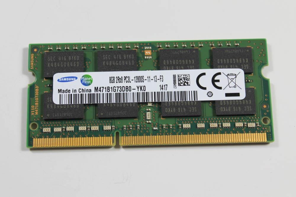 M471B1G73DB0-YK0 Samsung 8GB DDR3 PC3L-12800S Laptop Sodimm Memory RAM