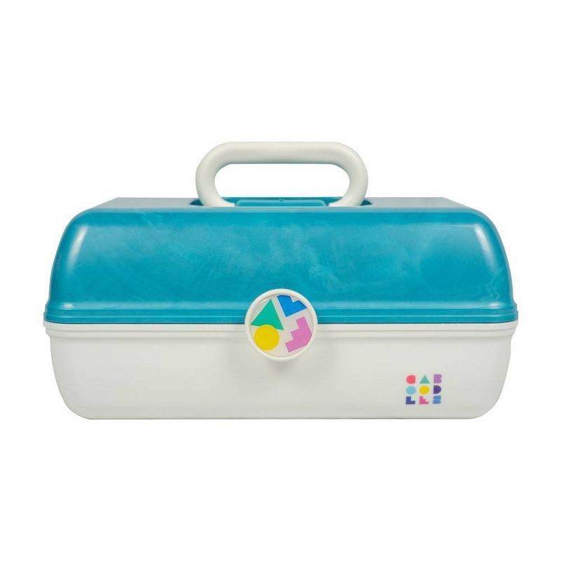 Caboodles Makeup Case - Marble Over White