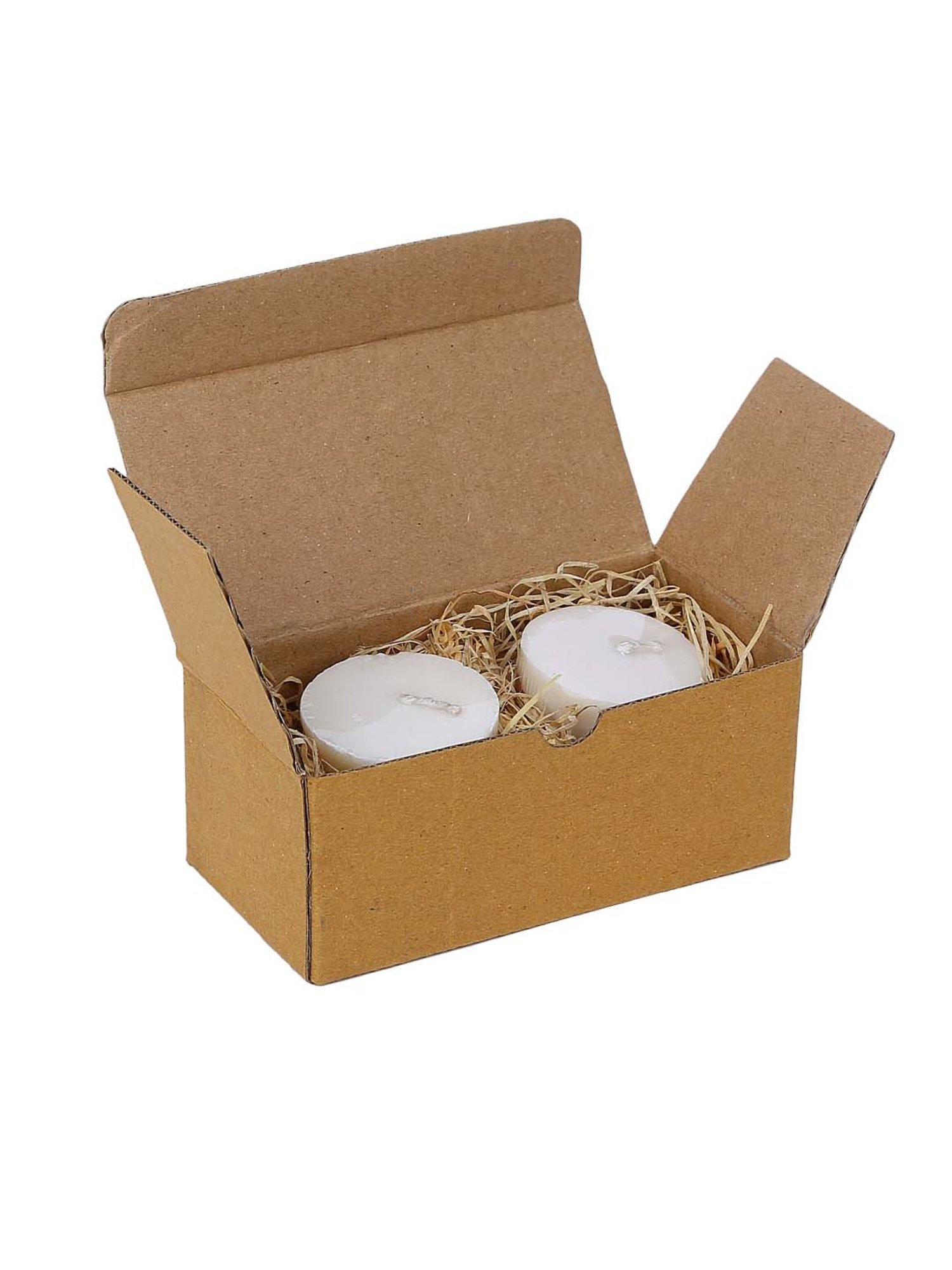 RESONANCE White Soy Wax Scented Aromatic VEGAN Candles (Cinnamon) - Set of 1