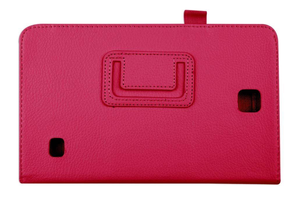 Hellfire Trading Magnetic PU Leather Case Cover for Samsung Galaxy Tab 4 8" T330 - Black