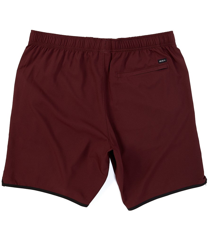 Redsand Elastic Waist Colorblock 20#double; Outseam Volley Shorts