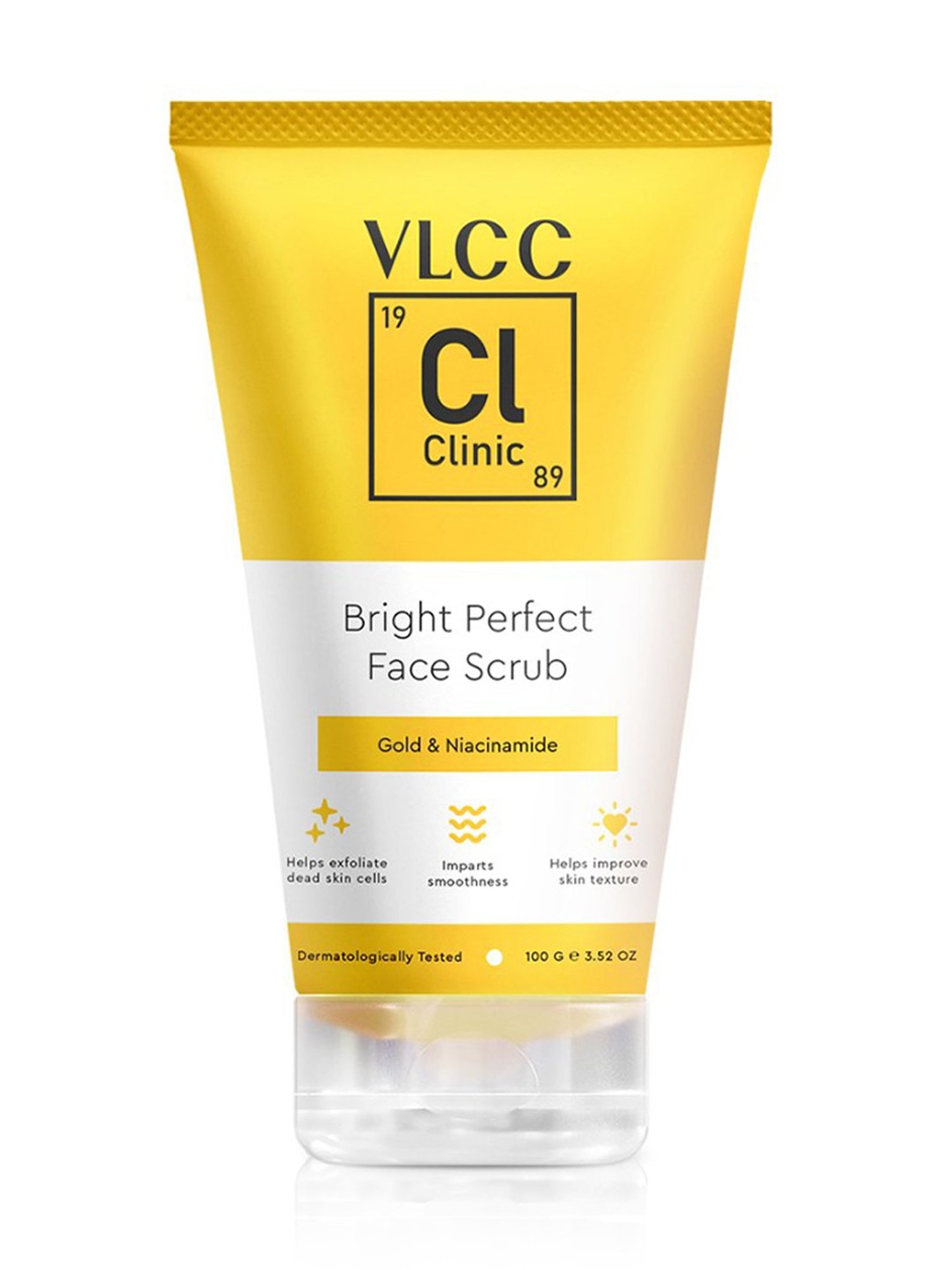 VLCC Clinic Bright Perfect Face Scrub - 100 gm