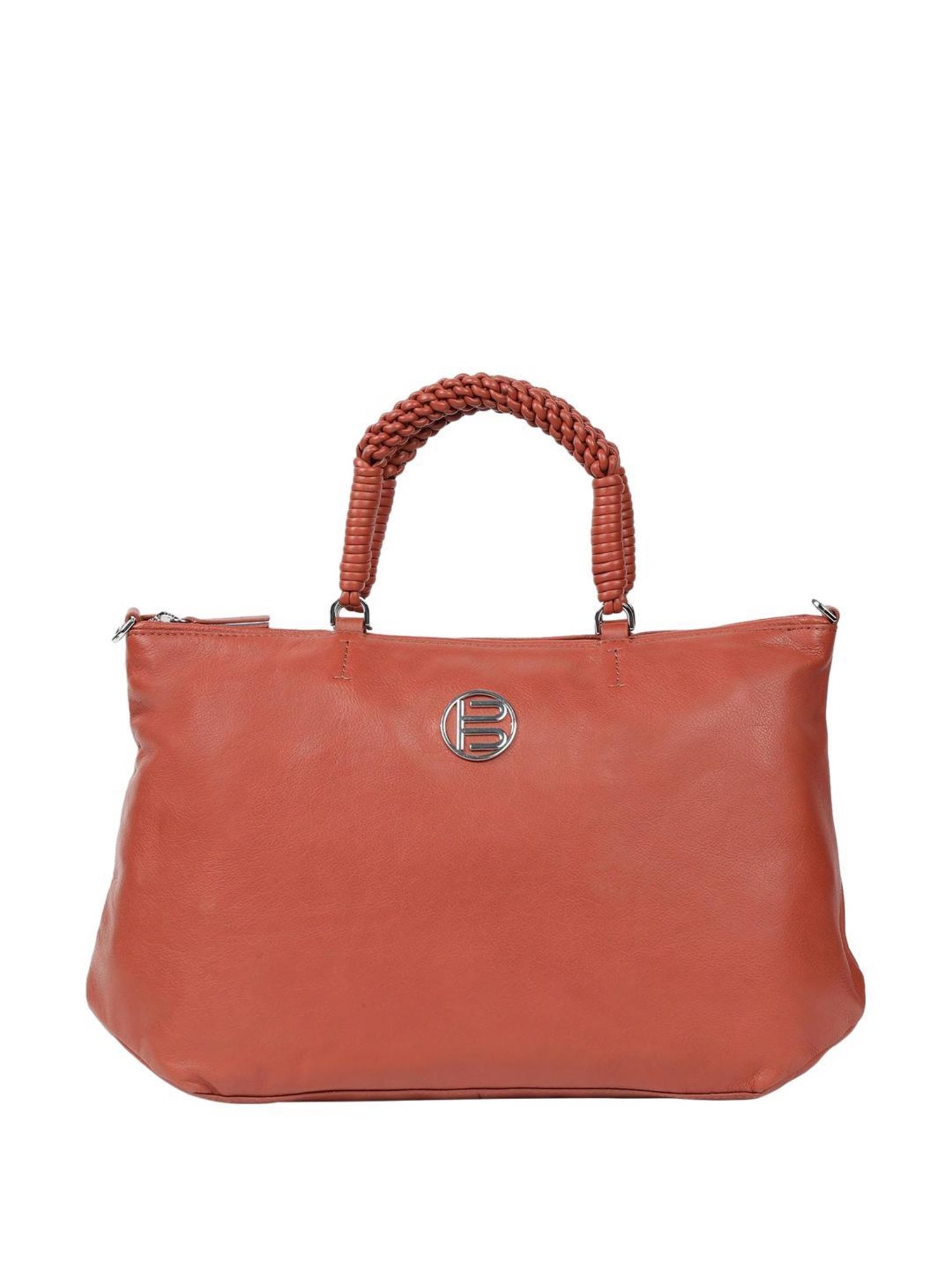 BAGATT Sparone Light Brown Solid Medium Tote Handbag