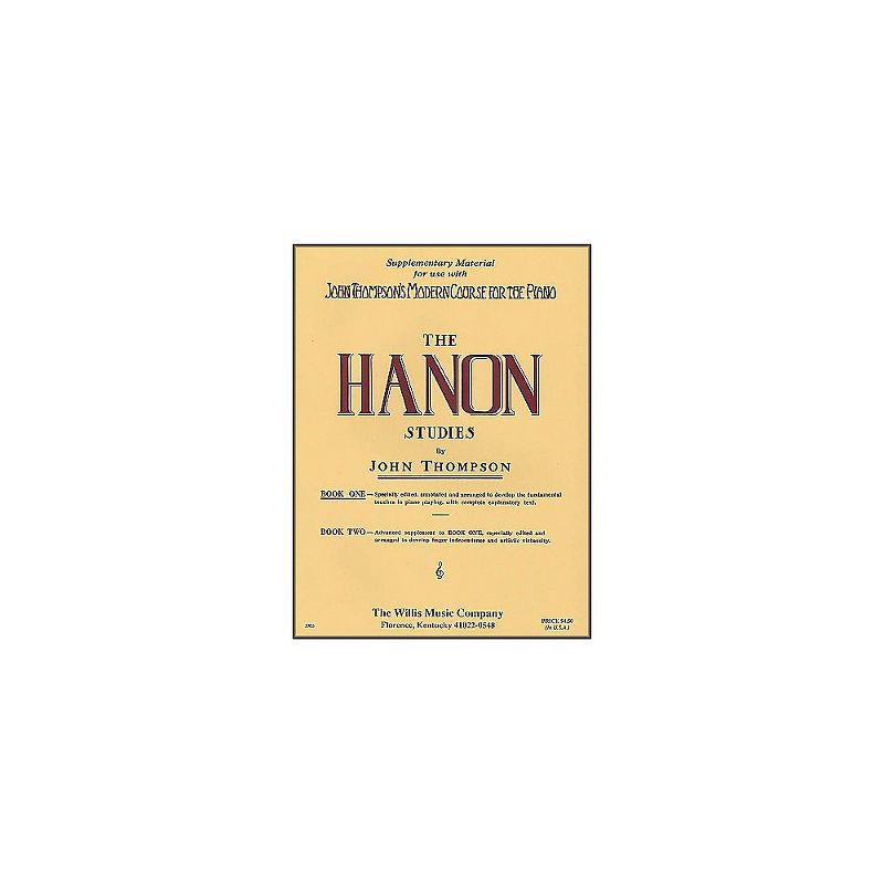 Willis Music John Thompson's Modern Course for The Piano Hanon Studies Book One