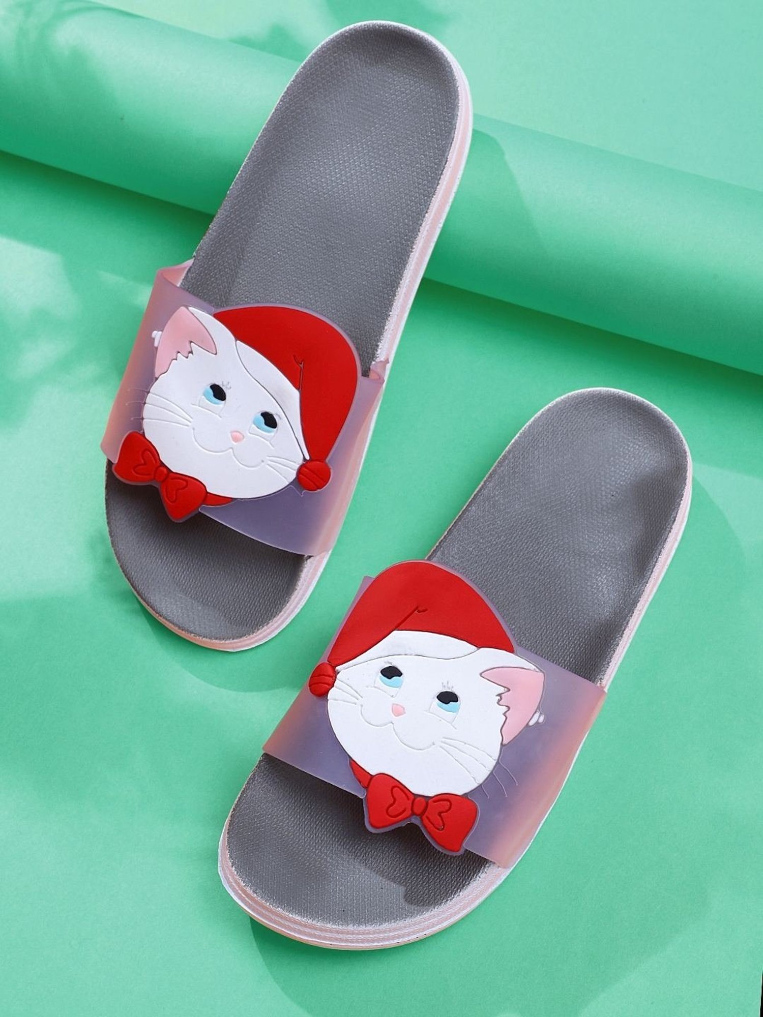 Pampy Angel Women's Grey Slides