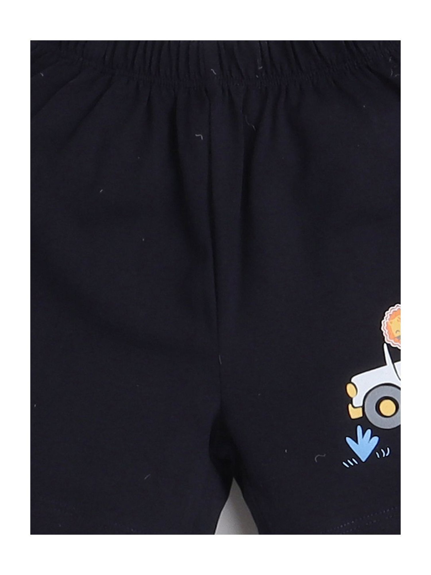 Bumzee Kids Multicolor Printed Shorts (Pack Of 3)