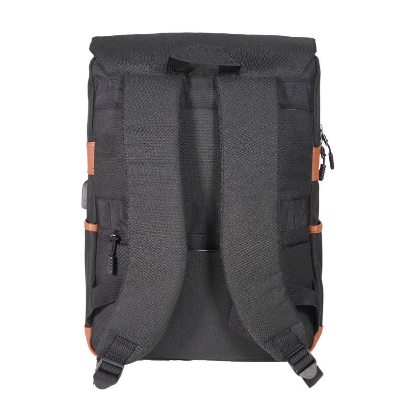 Rockland 16.5'' Heritage USB Laptop Backpack