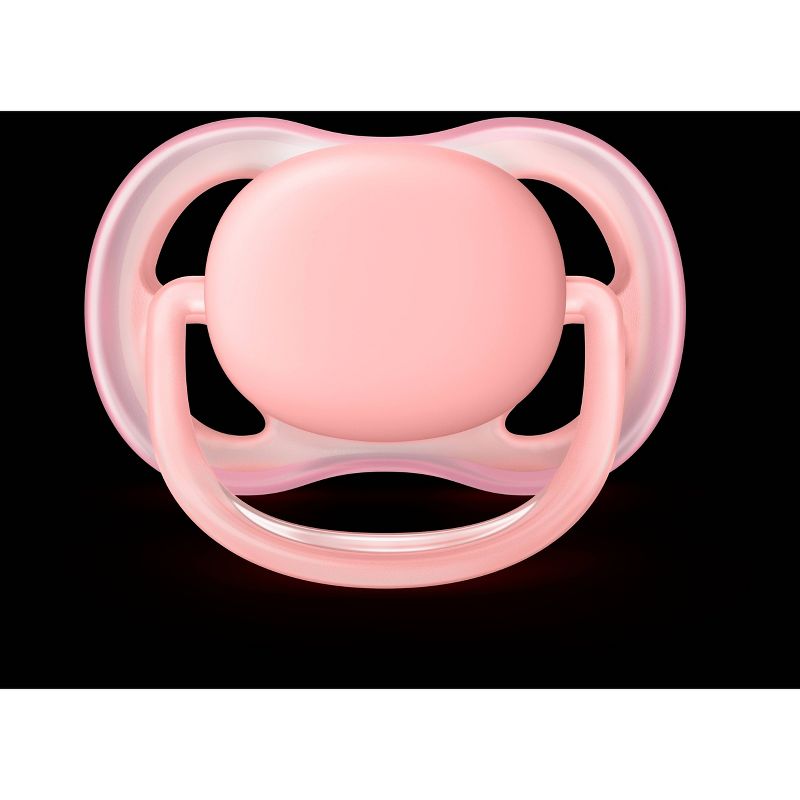 Philips Avent Ultra Air Pacifier 0-6m - Pink/Peach - 4pk