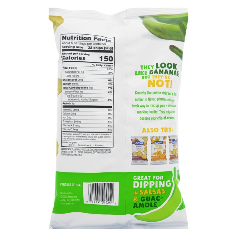 Goya Lightly Salted Original Plantatin Chips - 5oz