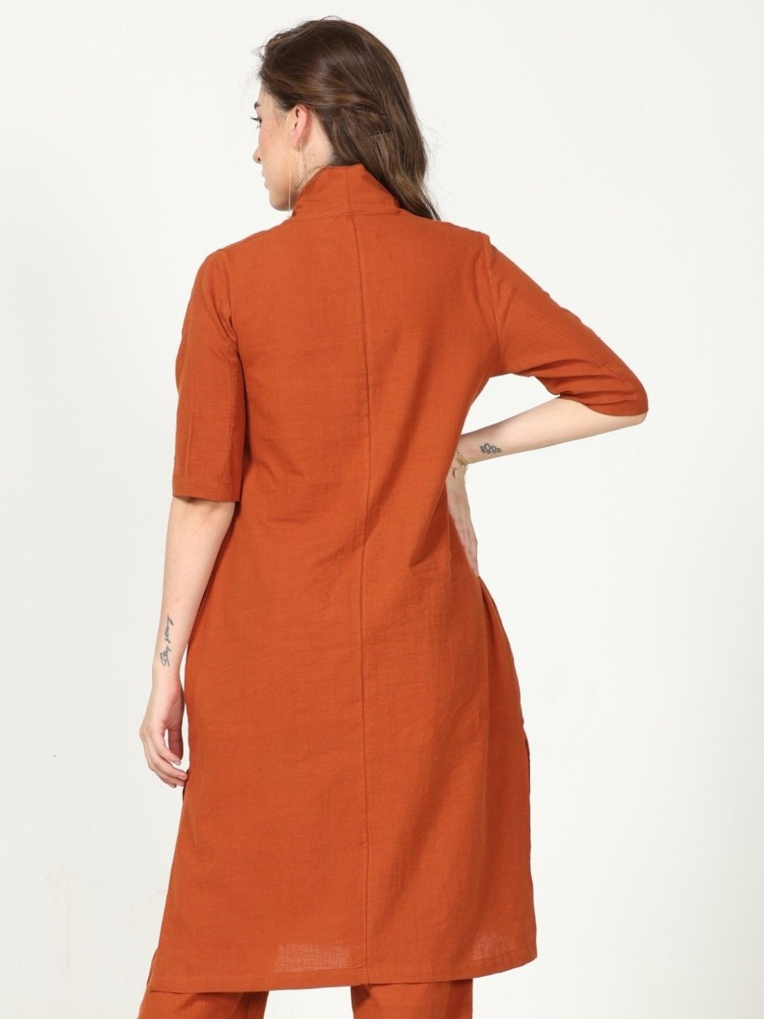 Saltpetre Timeless Orange Co-ord Set in Organic Cotton