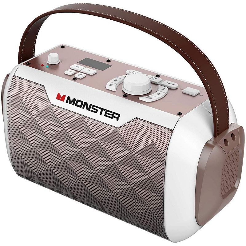 Monster Nomad Bluetooth Speaker, Rose