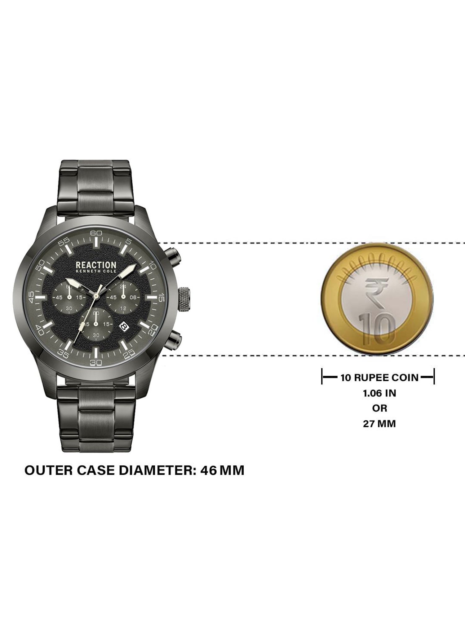 Reaction Kenneth Cole KRWGI9005405 Analog Watch for Men