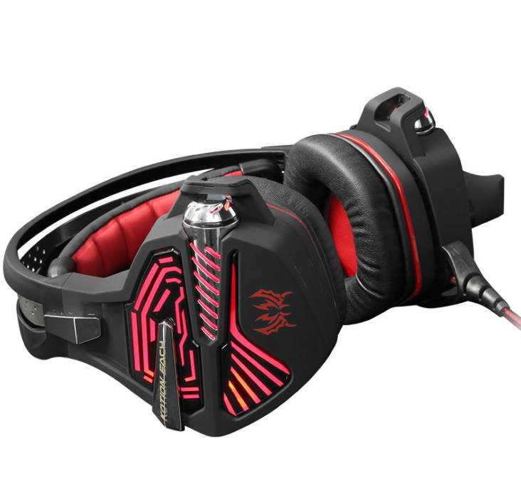 Koion Each 7.1 Channel USB Luminous Game Headset Gs100 Vibration Version