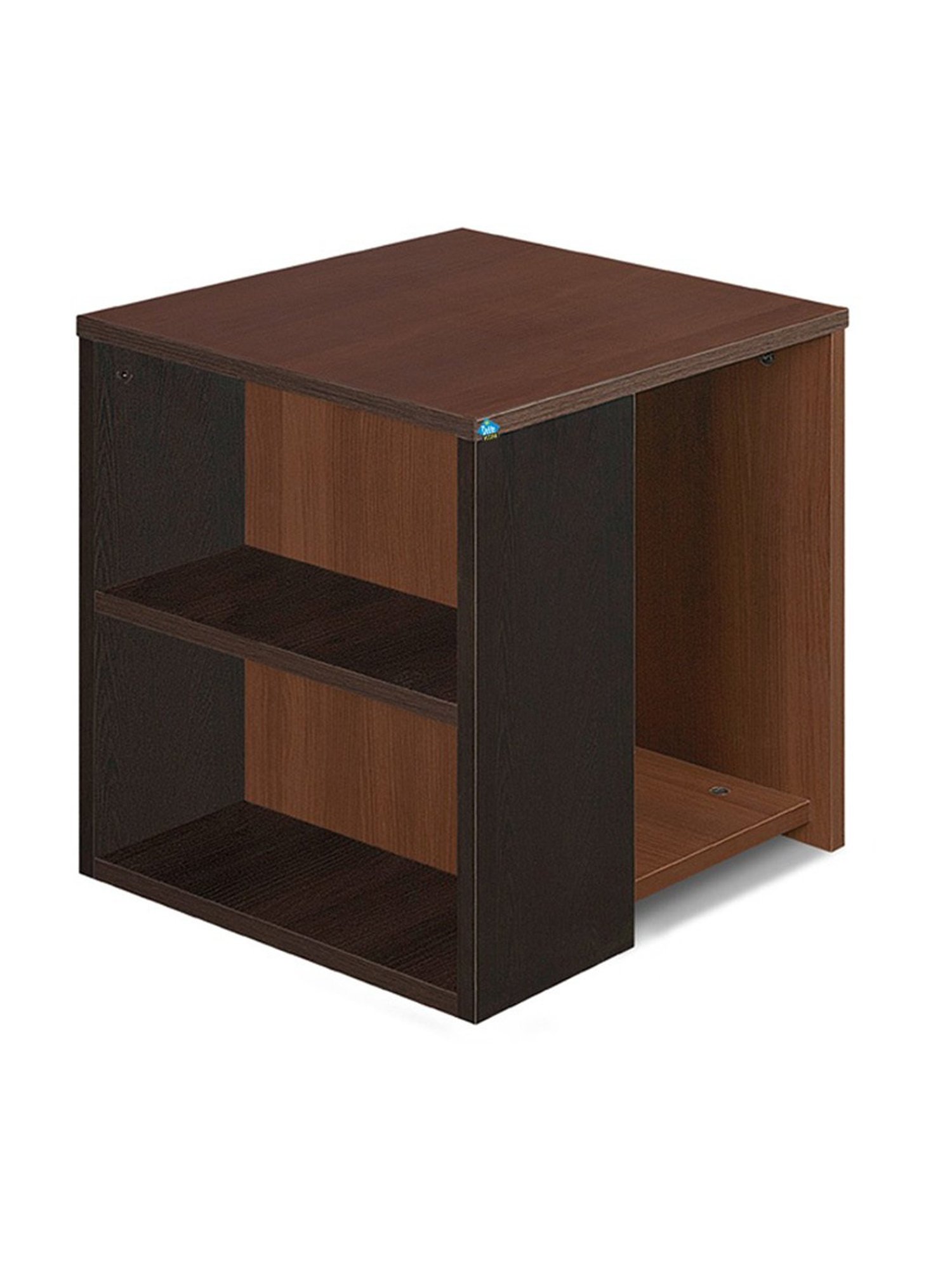 Delite Kom Duo Acacia Dark Engineered Wood Side Table
