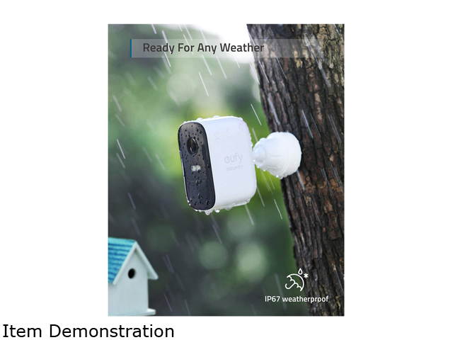 eufy Security, eufyCam 2C 4-Cam Kit, Wireless Home Security System with 180-Day Battery Life, HomeKit Compatibility, 1080p HD, IP67, Night Vision, No Monthly Fee