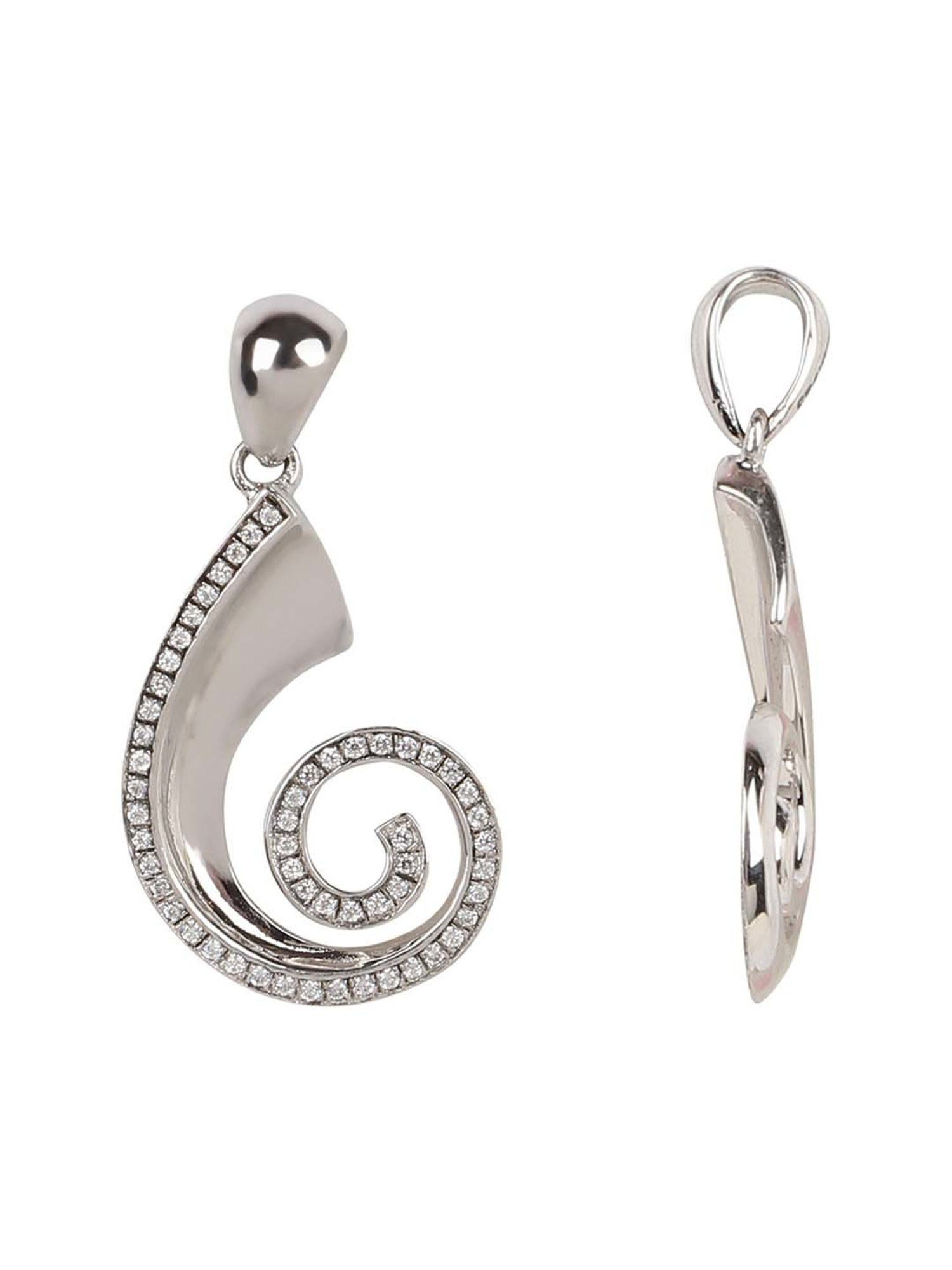 The Real Effect London 800 Silver Chain Pendant for Women