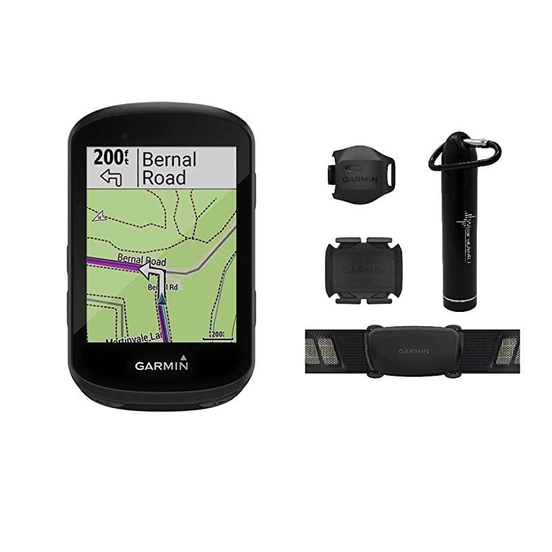 Garmin Edge 530 GPS Cycling Computer with Included Compact Power Bank Bundle